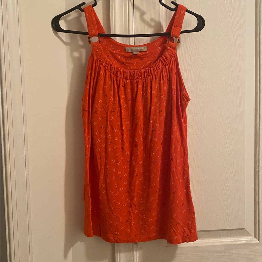 Banana Republic Orange Tank Top